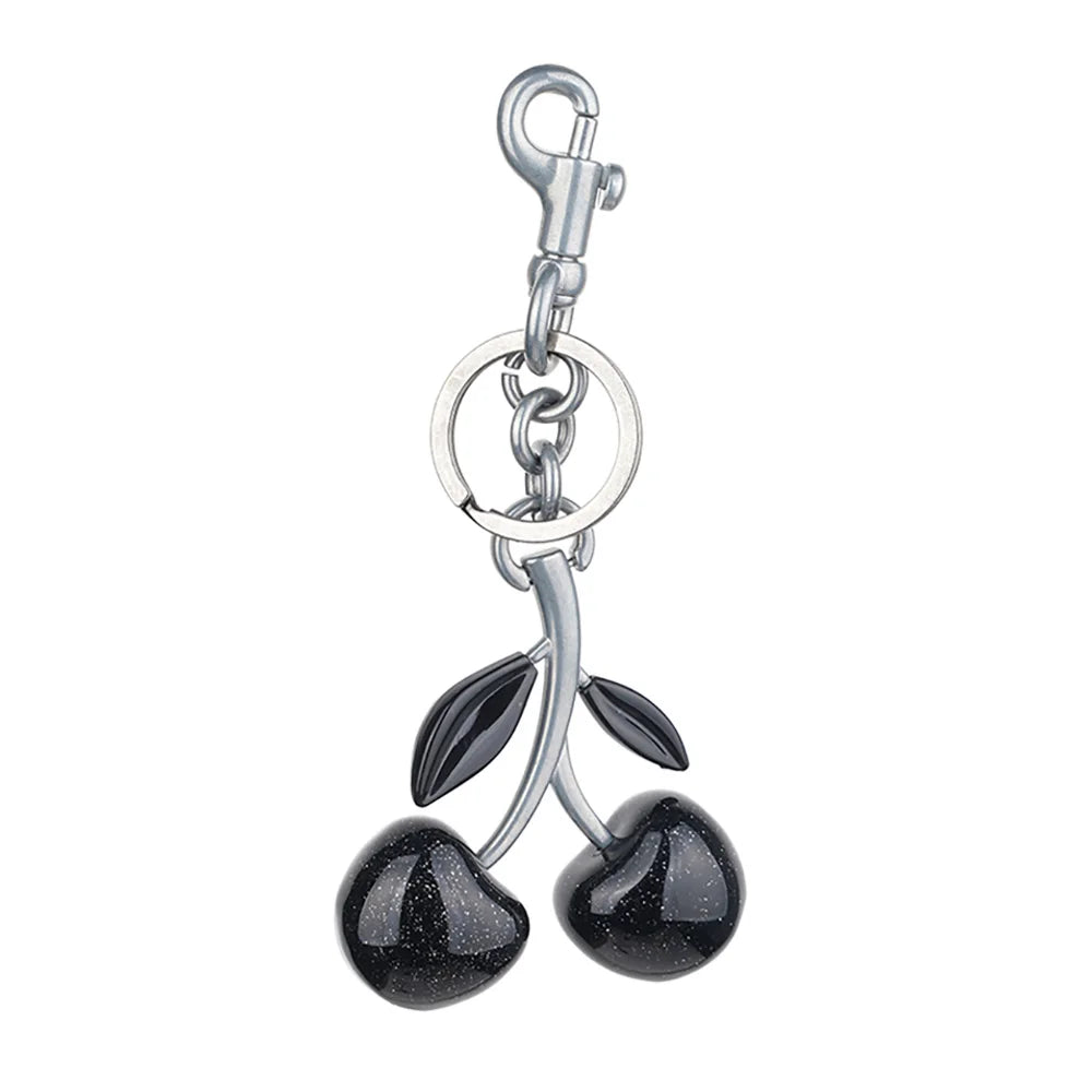 Porte‑clés Cerise – Accessoire fun et coloré